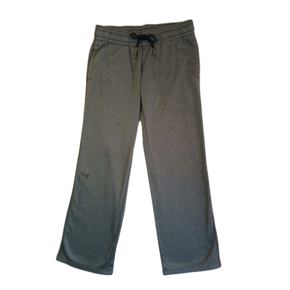 Under Armour Cold Gear Loose Coupe Sweatpants Sz SP Gray Drawstring Athleisure